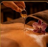 Aromaöl-Massage